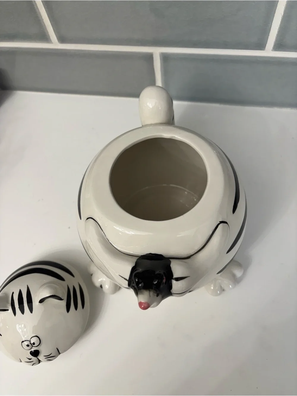Pier 1 Imports Fat Cat Teapot